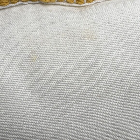 Project 62 Tufted Geometric Lumbar Throw Pillow 13" x 20" Cream Yellow Taupe - Picture 5 of 5